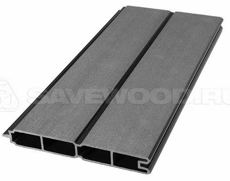 Заборный профиль из ДПК Savewood SW Agger матовый чёрный купить в Уфе