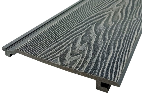 Сайдинг Darvolex 185x19x3000мм, 3D тиснение Серый купить в Уфе