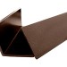 Уголок ДПК для сайдинга 70x70x3000мм Коричневый купить в Уфе