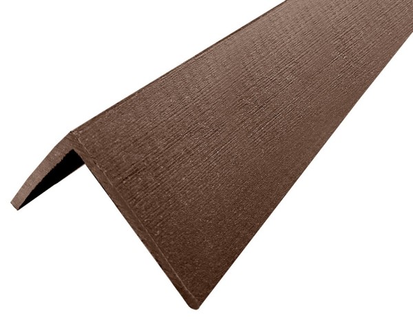 Уголок ДПК для сайдинга 70x70x3000мм Коричневый купить в Уфе