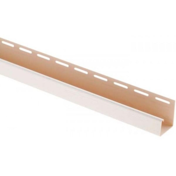 J-профиль Люкс Крашенный, T-15, ВН, Белый купить в Уфе