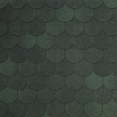 Гибкая черепица Tegola ASSISI verde 473 купить в Уфе