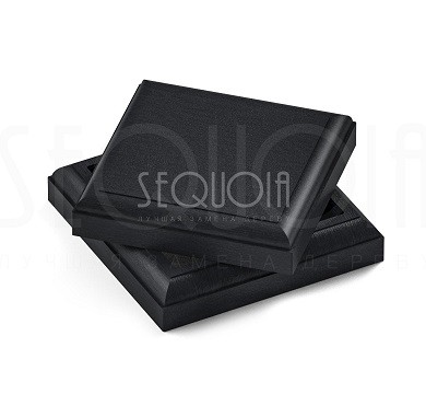 Комплект крышка/юбка для столба SEQUOIA BLACK