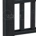 Комплект крышка/юбка для столба SEQUOIA BLACK купить в Уфе