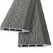 Заборная панель шип-паз EasyDecking Wood-Х 146х20 Серый купить в Уфе