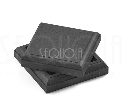Комплект крышка/юбка для столба SEQUOIA GRAY купить в Уфе