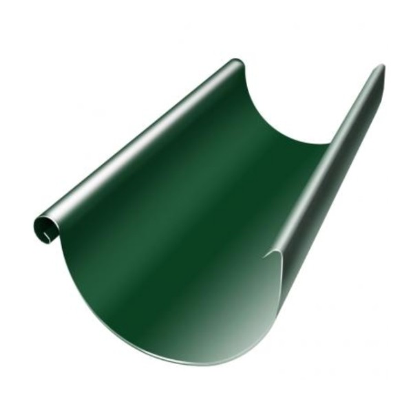 Водосток Grand Line 125x90 – Желоб 3м RAL 6005 купить в Уфе