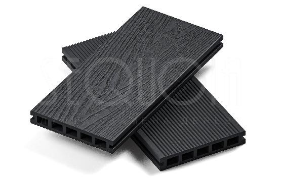 Доска террасная ДПК 3D SEQUOIA Evolution WOOD BLACK купить в Уфе
