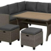 Комплект мебели AFINA плетеной из иск. ротанга AFM-307G-Grey купить в Уфе