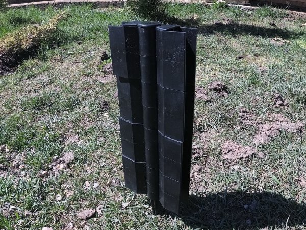 Угловой элемент поворотный, пластиковый от 60° до 300° для доски 300х30 мм из ДПК чёрный Holzhof купить в Уфе