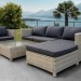 Комплект мебели AFINA плетеной из иск. ротанга YR821G Grey/Grey купить в Уфе