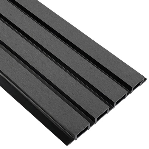 Фасадная реечная панель EasyDecking Wood-X 219х26 Черное дерево купить в Уфе
