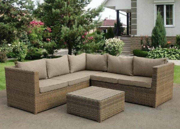 Комплект мебели AFINA плетеной из иск. ротанга YR825B Beige купить в Уфе