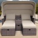 Комплект мебели AFINA плетеной из иск. ротанга AFM-330B Brown купить в Уфе