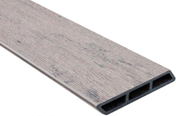 Доска Ромбус 3D ДПК Outdoor STORM GREY серая микс купить в Уфе
