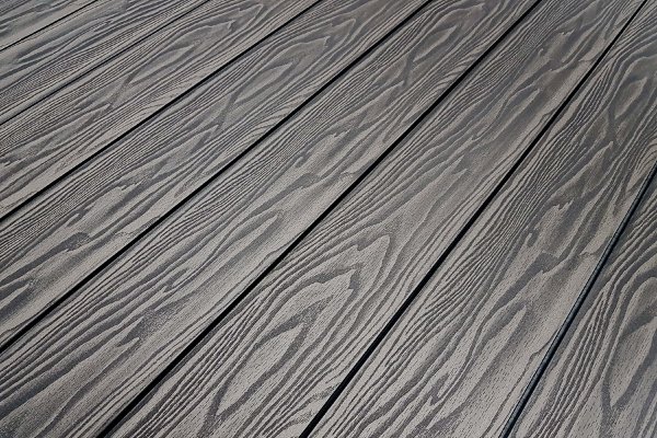 Террасная доска из ДПК Terrapol Смарт 3D Полнотелая с пазом Черное дерево купить в Уфе