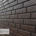 Фасадная панель Ю-Пласт Стоун Хаус Кирпич Коричневый купить в Уфе