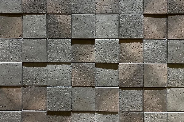 Фиброцементные панели КАНЬОН коллекция 3D-МОЗАЙКА 45 купить в Уфе