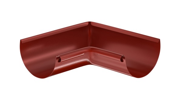 Водосток Aquasistem, система 125x90 - Угол желоба, внутренний 90° RR 29 Бургундский купить в Уфе