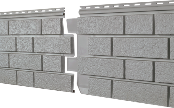 Фасадная панель Ю-пласт Стоун Хаус S-Lock Клинкер Нордик дым купить в Уфе