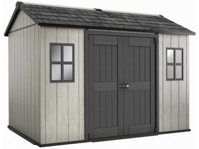 Хозблок пластиковый Oakland 11*7.5"SD (по полу внутри 8,0 кв.м.) Можно красить