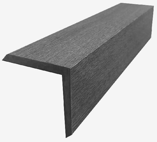Декоративный угол 50×50 графит купить в Уфе