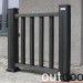 Ограждение из ДПК Outdoor Классик 3D STORM чёрный купить в Уфе