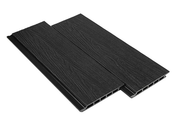 Фасадная панель из ДПК Deckart Vista 3D с текстурой дерева Графит купить в Уфе