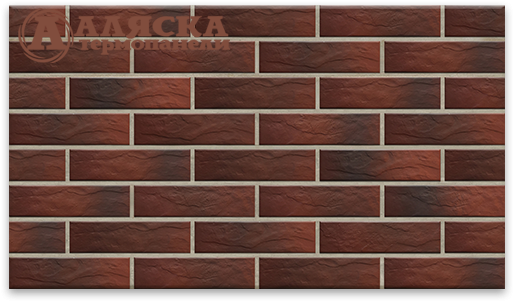 Фасадные Термопанели Аляска Cherry Rustic купить в Уфе