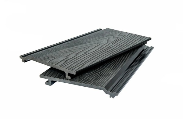 Фасадная доска 3D WOOD BRUSHING, чёрный купить в Уфе