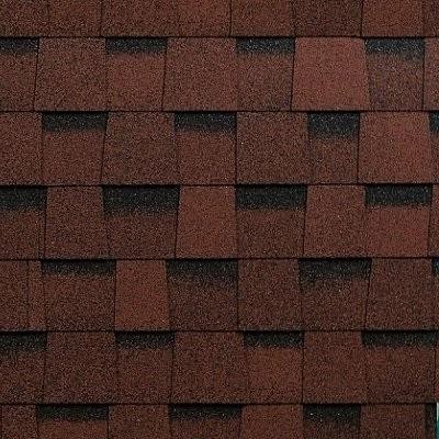 Двухслойная ламинированная черепица Shinglas, серия Фазенда – Красный купить в Уфе