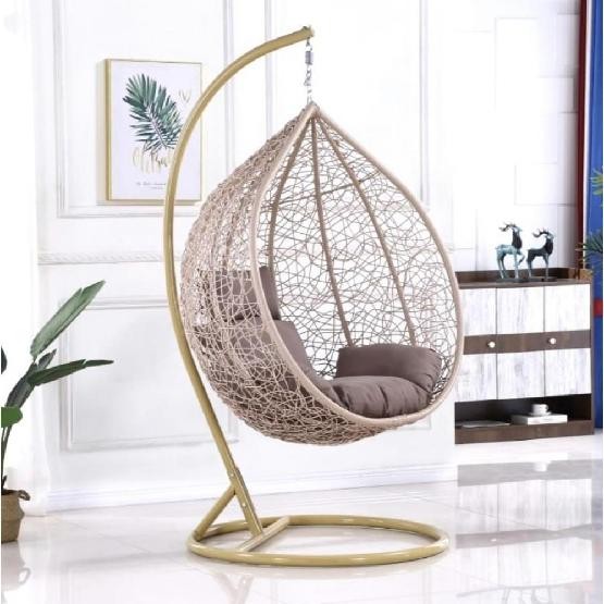 Кресло Подвесное из искусственного ротанга AFM-169A-XLB Beige купить в Уфе