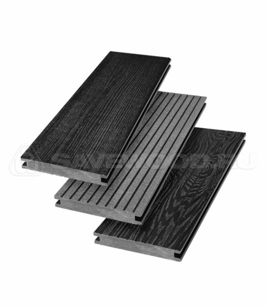 Террасная доска SW Fraxinus (R) полнотелая «SaveWood» Черный купить в Уфе