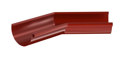 Водосток Aquasistem, система 150x100 - Угол желоба,внутренний 135° RR 29 Бургундский