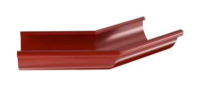 Водосток Aquasistem, система 150x100 - Угол желоба, наружный 135° RR 29 Бургундский