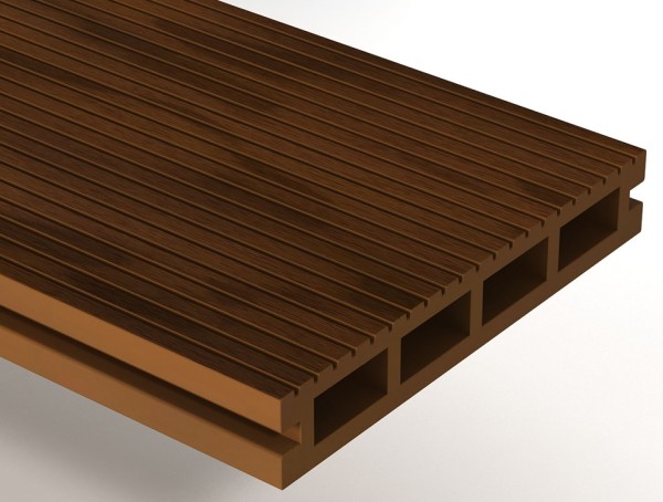 Террасная доска из ДПК WOODVEX Expert Тик купить в Уфе