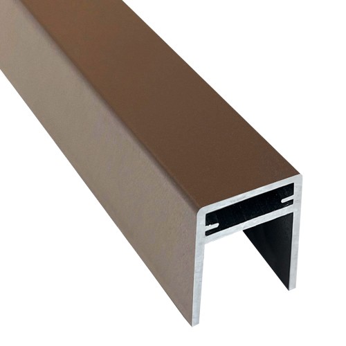 П-профиль Алюминиевый EasyDecking 35x25 Венге купить в Уфе
