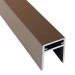 П-профиль Алюминиевый EasyDecking 35x25 Венге купить в Уфе
