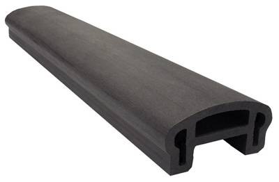 Перила вехнее фигурное Woodvex Select Графит купить в Уфе