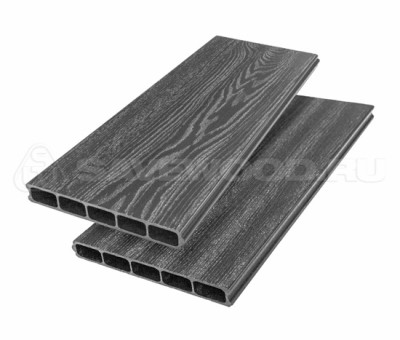 Грядочная доска ДПК 3D Savewood SW Rumex Графит