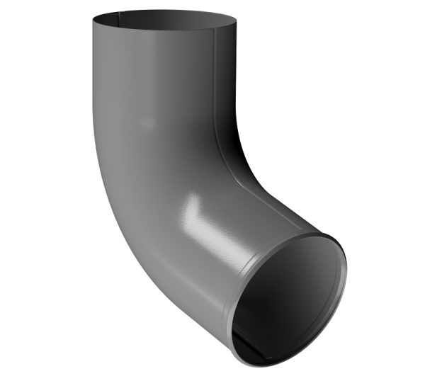 Отвод трубы D90 Döcke STAL PREMIUM Графит, (RAL 7024) купить в Уфе