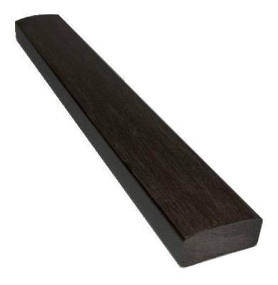Лавочный брус Ecodecking Некст полнотелый брашированный 70х35 венге