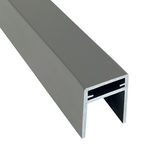П-профиль Алюминиевый EasyDecking 35x25 Серый купить в Уфе