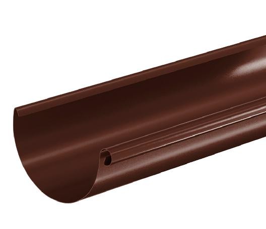 Водосток Aquasistem, система 125x90 - Водосточный желоб 3.00м RAL 8017 Коричневый купить в Уфе