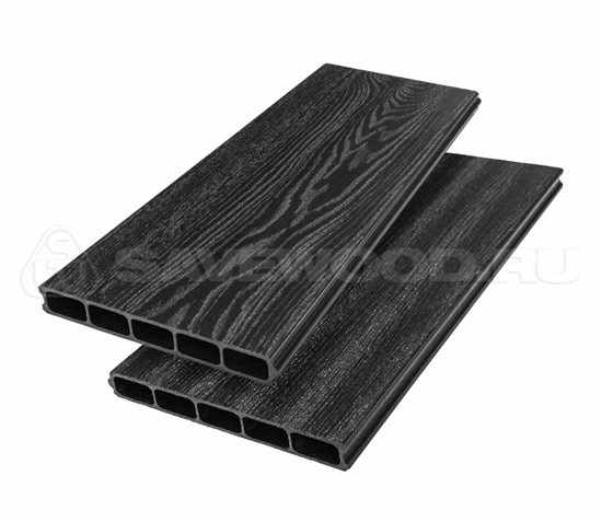 Грядочная доска ДПК 3D Savewood SW Rumex Чёрный купить в Уфе