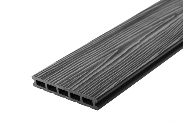 Террасная доска из ДПК RusDecking Unodeck Mogano - Графит купить в Уфе