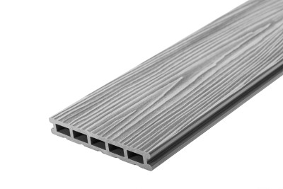 Террасная доска из ДПК RusDecking Unodeck Mogano - Серый