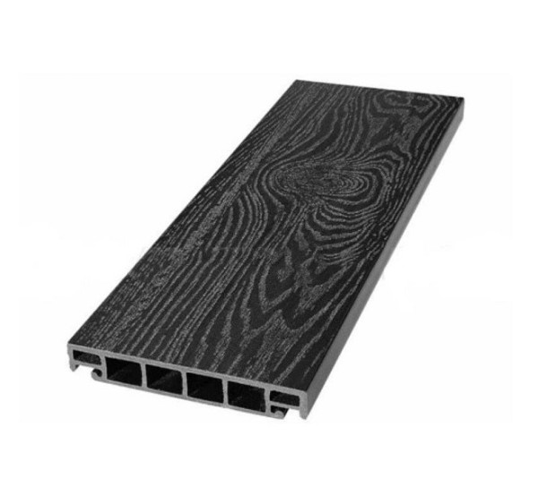 Террасная доска из ДПК SW Salix (T) 2D чёрный купить в Уфе