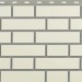 Фасадная панель Альта-Профиль, Кирпич Клинкерный, Белый купить в Уфе