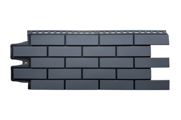 ФП Grand Line клинкерный кирпич ПРЕМИУМ Графит (шов RAL 9005) купить в Уфе